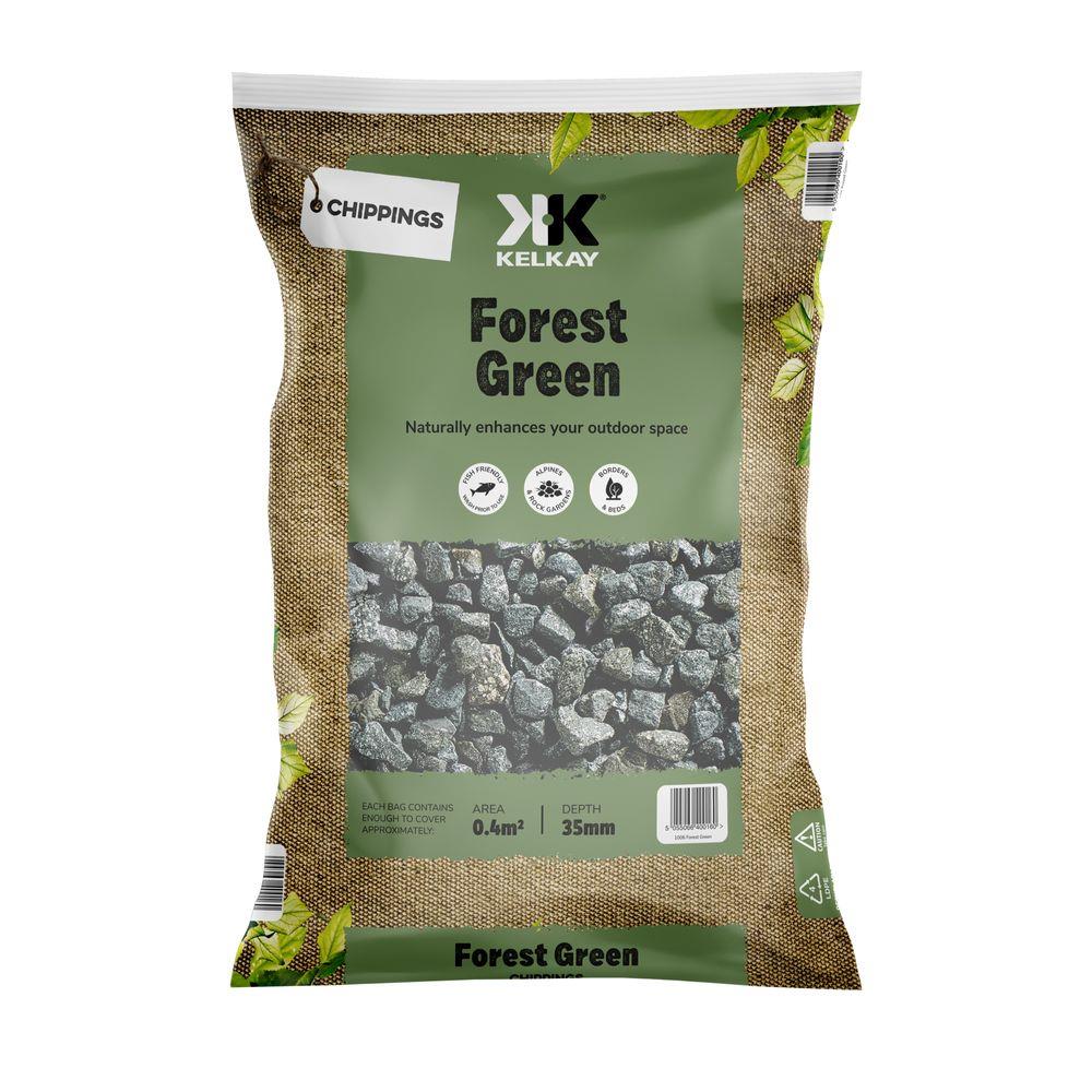 Kelkay 7006 Forest Green Chippings Bulk Bag
