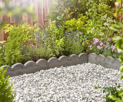 Kelkay Wave Top Edging 600mm York Gold, Antique - Pack of 56