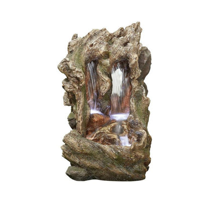 La Hacienda 45102L Colorado Falls inc LEDS Water Feature