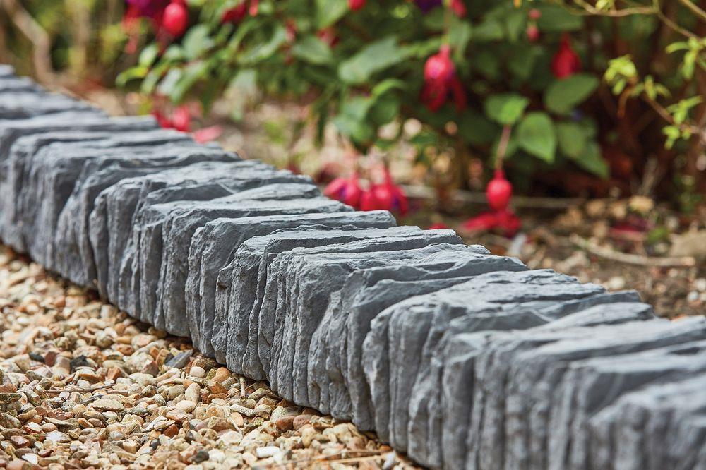 Kelkay Daleside Walling Edging Stone 440mm Valley Slate, York Gold - Pack of 48