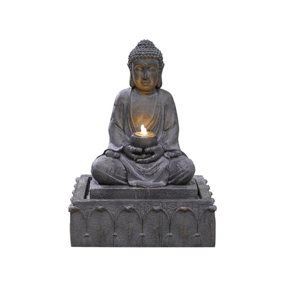 La Hacienda 45246L Serenity inc LEDs Water Feature