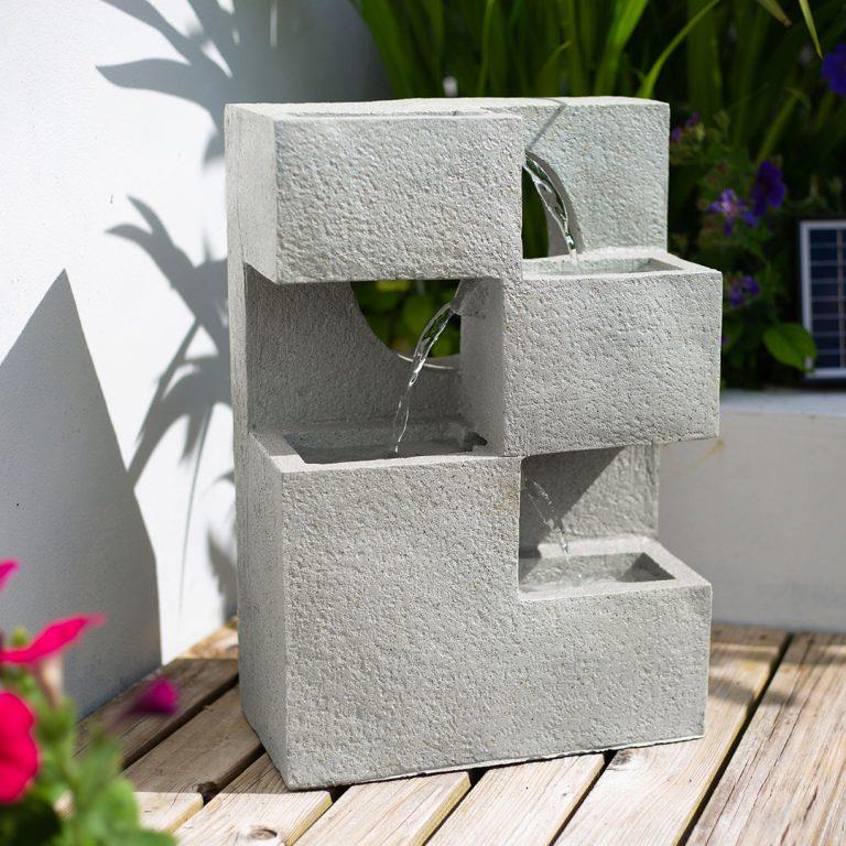 La Hacienda S45310 Cube Falls Water Feature