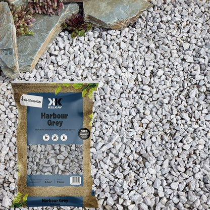 Kelkay 7092 Harbour Grey 10-20mm Chippings Bulk Bag