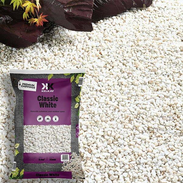 Kelkay 7014 Classic White Chippings Bulk Bag