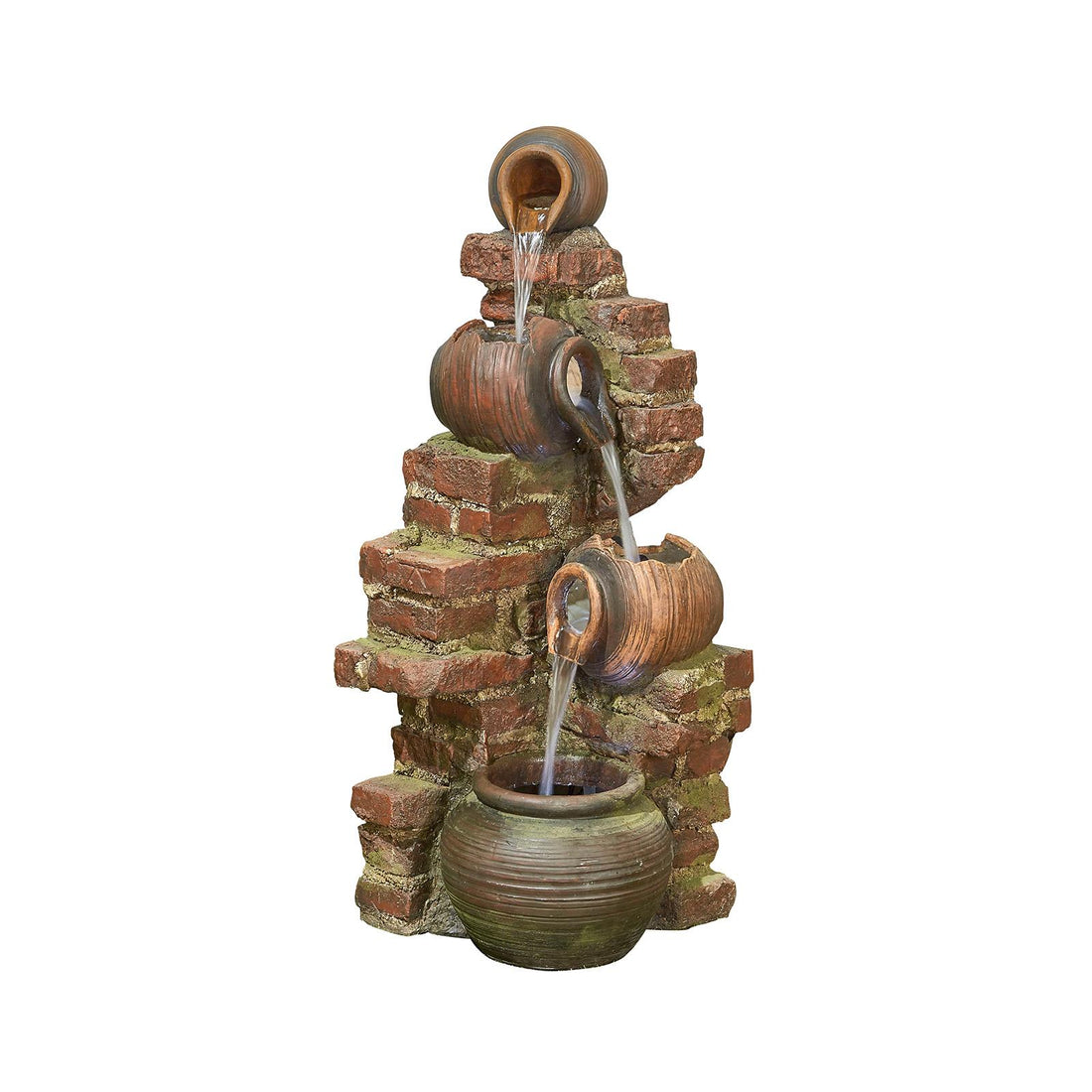 La Hacienda 45134L Flowing Jugs inc LEDS Water Feature