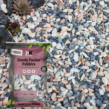 Kelkay 7091 Candy Fusion 25-40mm Pebbles Bulk Bag