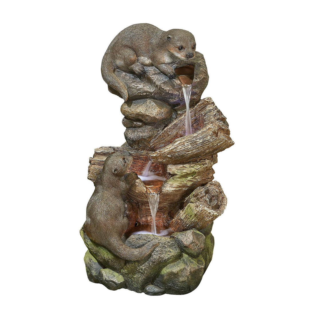 La Hacienda 45132L Otter Pools inc LEDS Water Feature