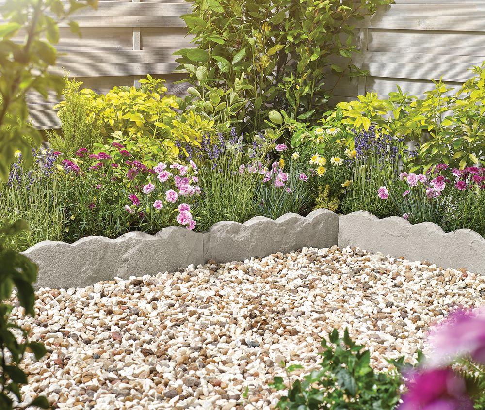 Kelkay 8684LF Natural Random Scalloped Edging Lakefell Pack of 81