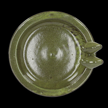 Esschert Design FB489 Green Round Bird Bath