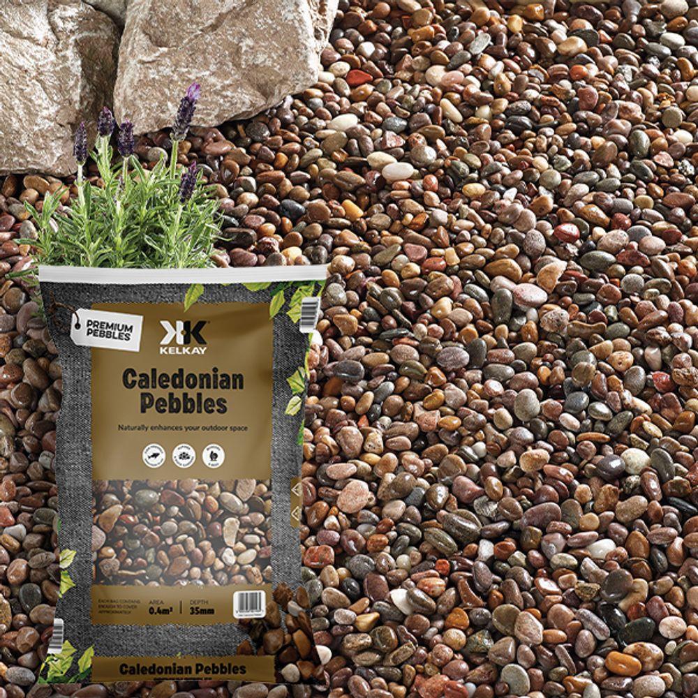 Kelkay 7061 Caledonian Pebbles 14-20mm Pebbles Bulk Bag