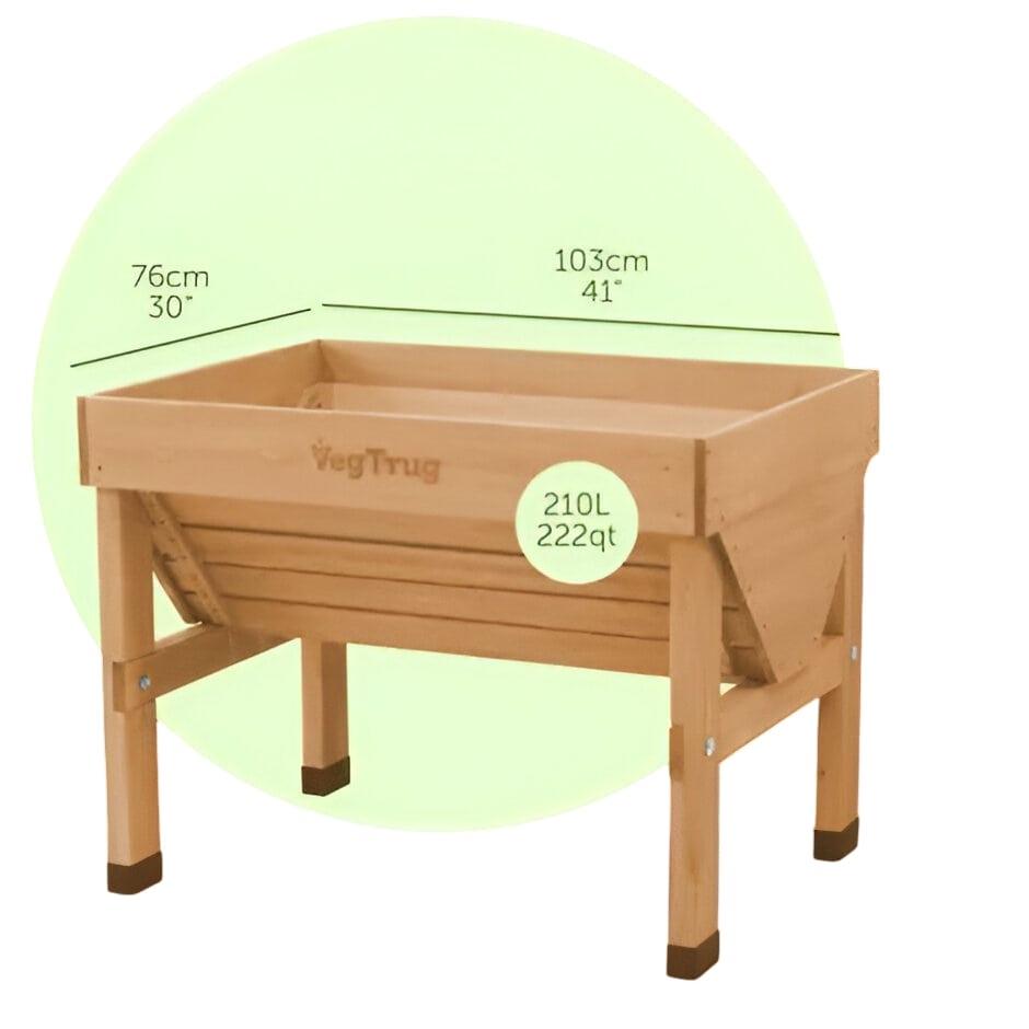 Small Classic VegTrug - Grey Wash