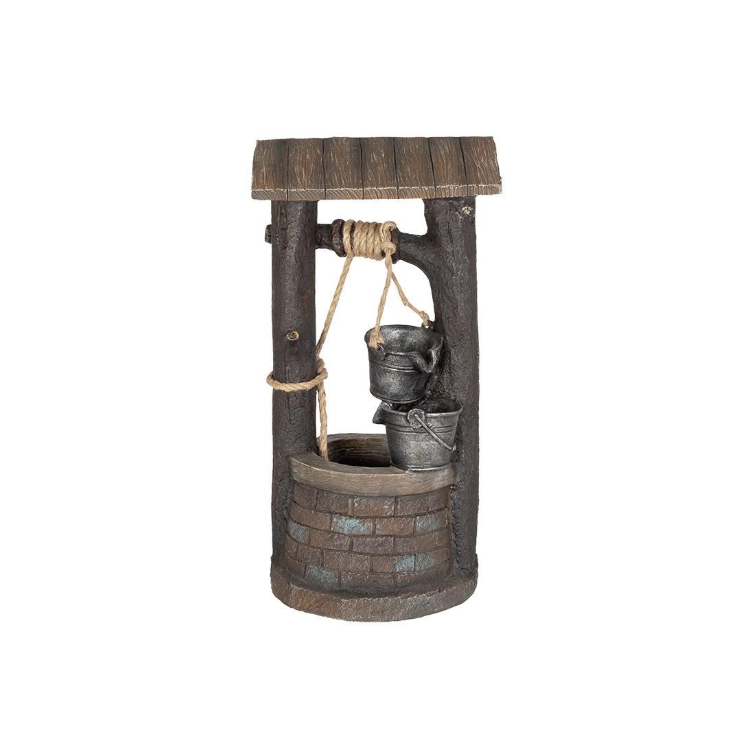 La Hacienda S45316L Wishing Well Water Feature Incl LEDs
