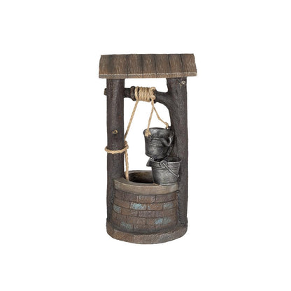 La Hacienda S45316L Wishing Well Water Feature Incl LEDs