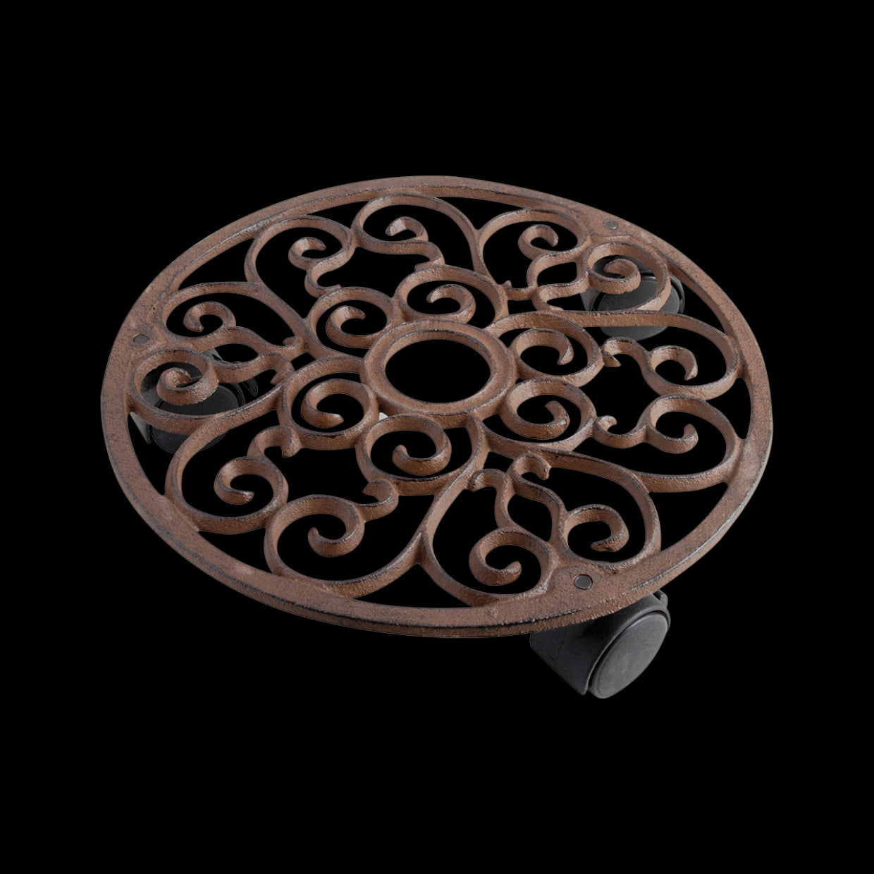 Esschert Design TG39 Round Plant Trolley