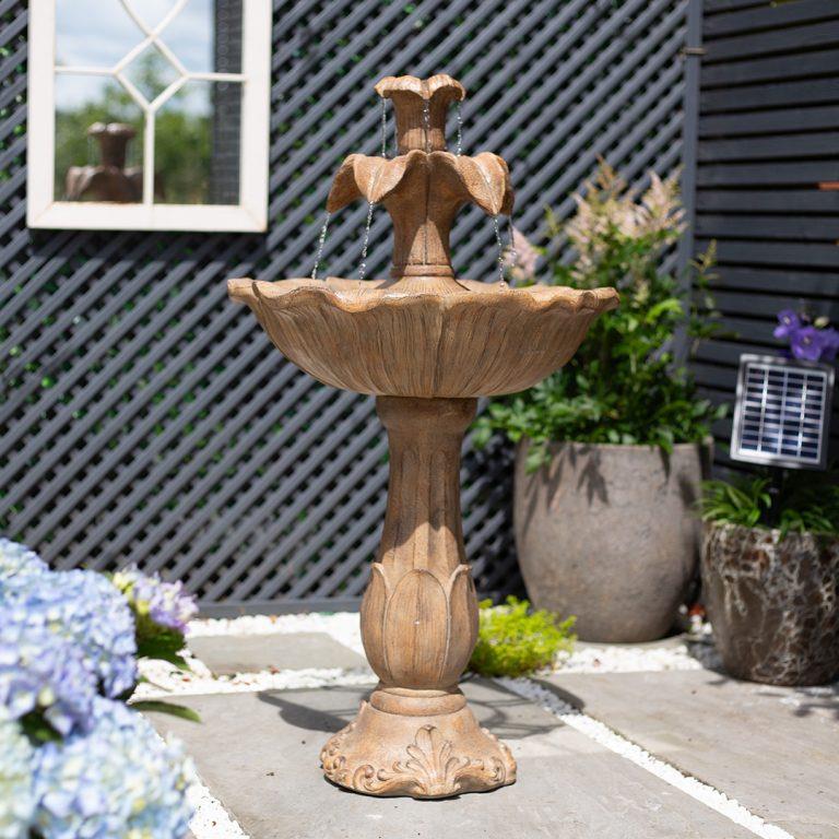 La Hacienda S45321 Emily Tiered Fountain Water Feature