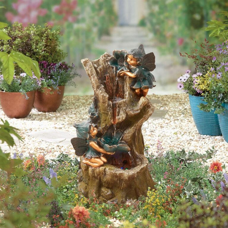 La Hacienda 45257L Spellbound inc LEDs Water Feature