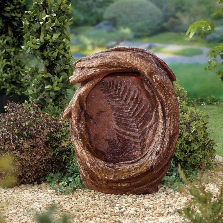 La Hacienda 45256L Forest Fern inc LEDs Water Feature