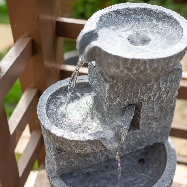La Hacienda S45309 Pouring Bowls Water Feature