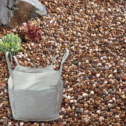 Kelkay 7024 Quartzite Pea 10mm Pebbles Bulk Bag