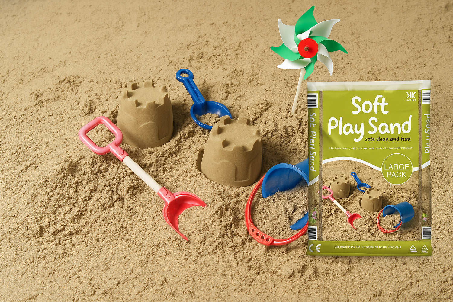 Kelkay 7029 Soft Play Sand Play Sand Bulk Bag