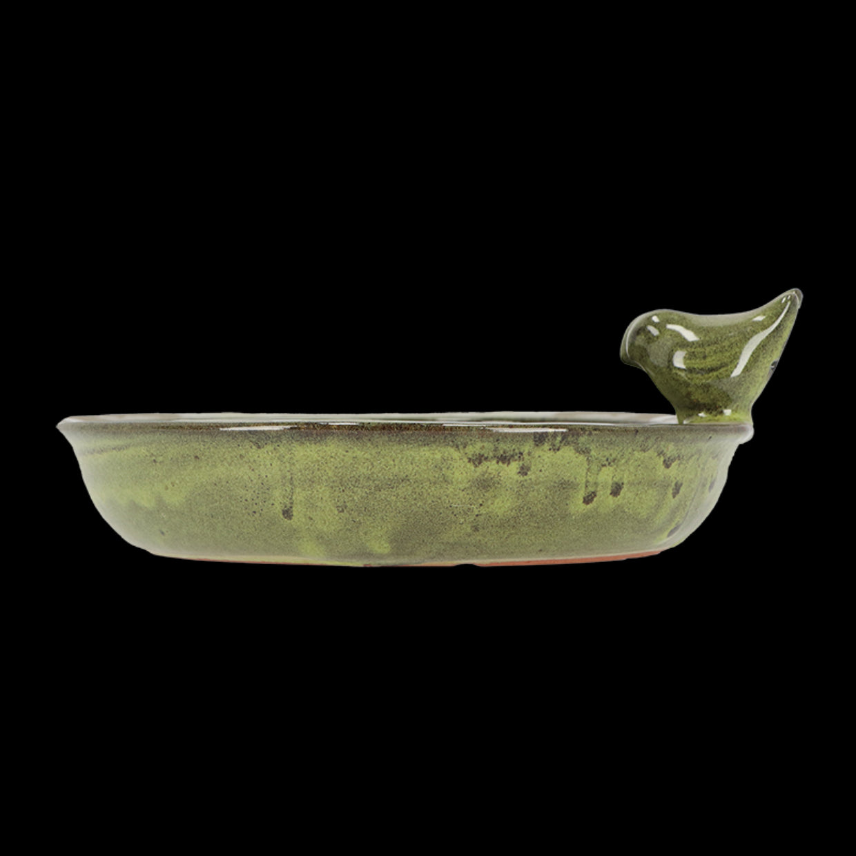 Esschert Design FB489 Green Round Bird Bath