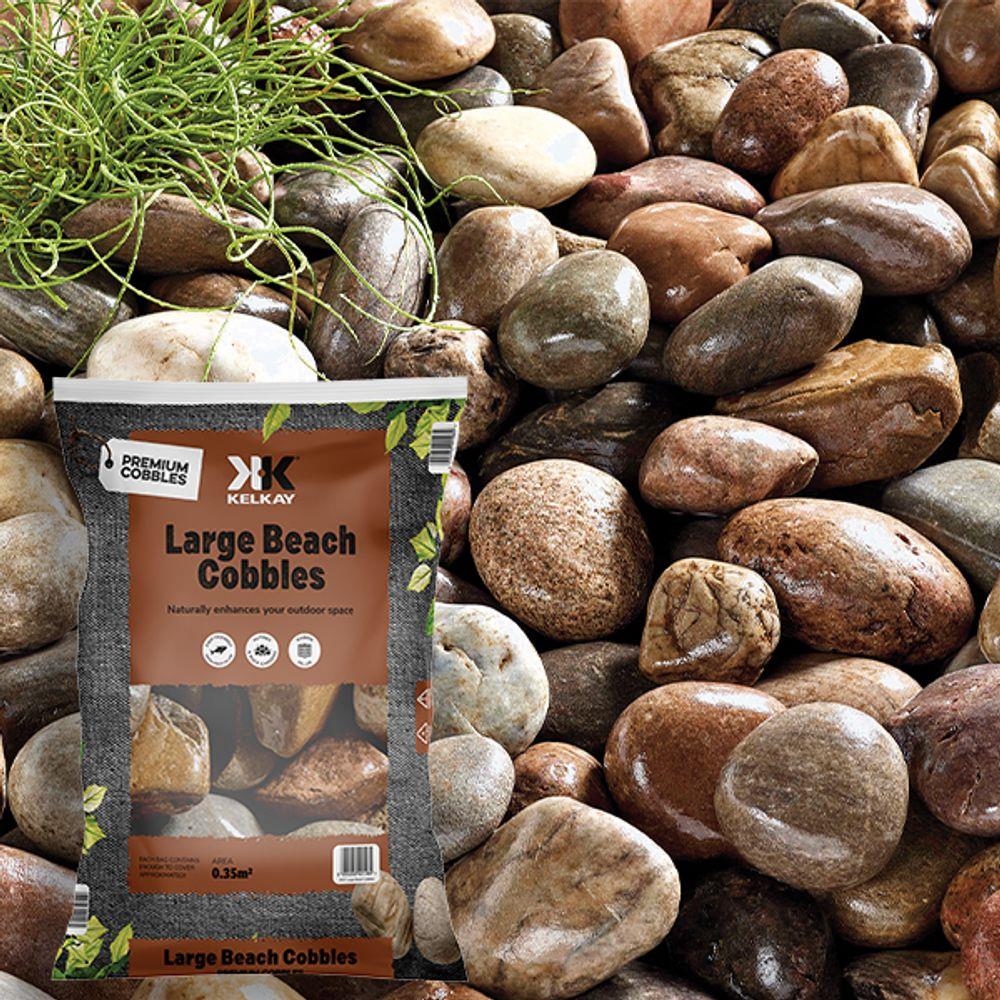 Kelkay 7032 Large Beach Cobbles Cobbles Bulk Bag